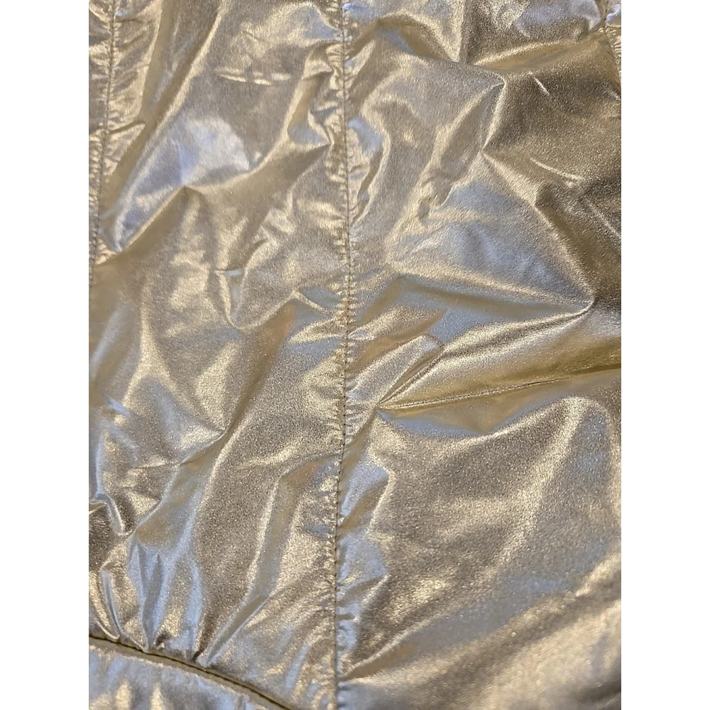 Bluey Gold Puffer Jacket Coat Zipper Closure Baby 12 Months Oversized NWT (218)